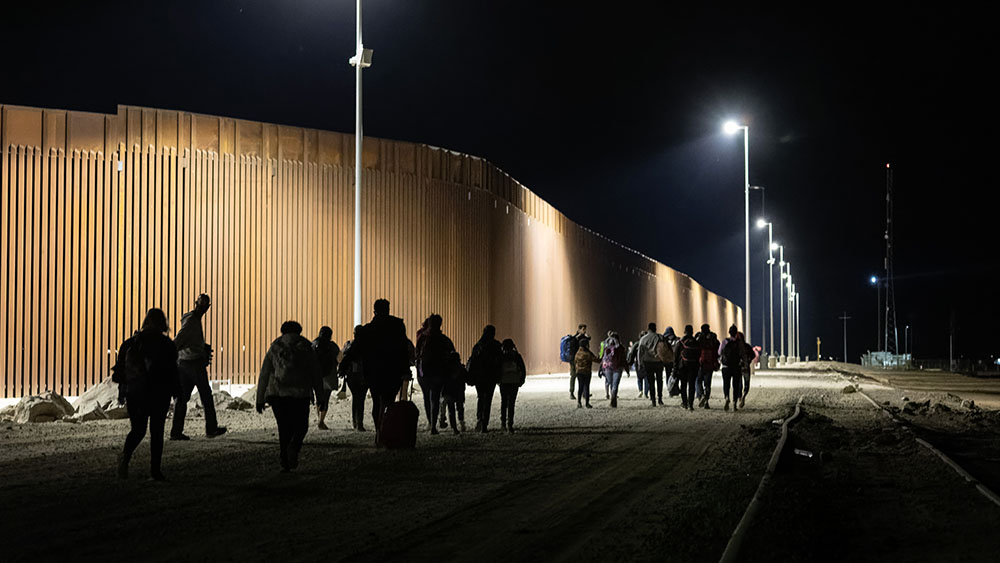Hundreds of illegal immigrants enter San Diego after men in masks CUT the border fence – NaturalNews.com