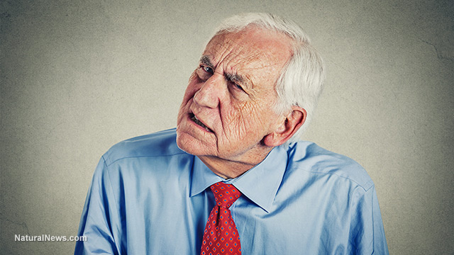 Confused Upset Angry Elderly Man Tie