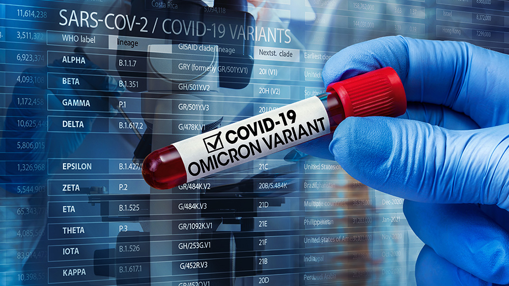 Coronavirus Omicron Covid 19 Test Sample