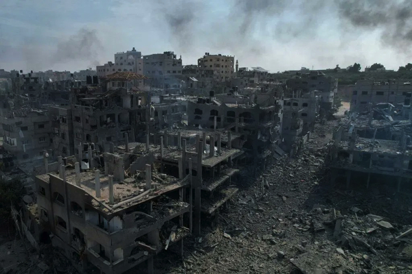 Gaza Strip Looks Like It Was Nuked