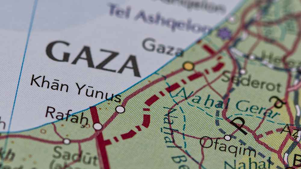 Gaza Map