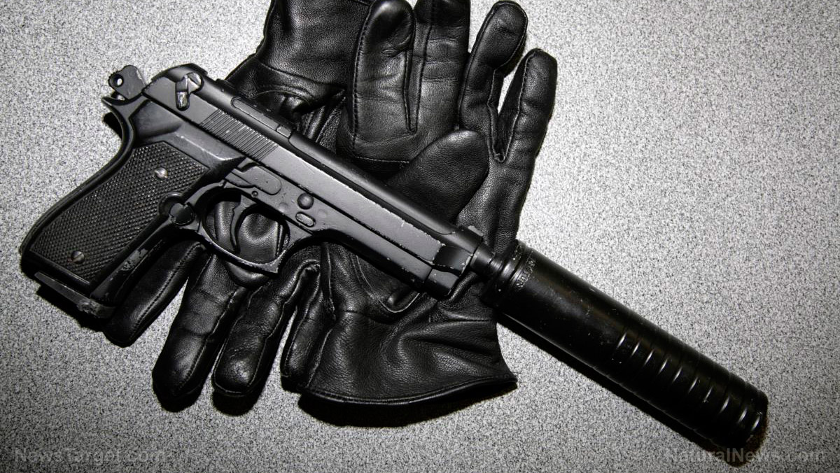 Hand Gun Silencer Gloves Hitman
