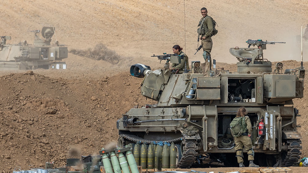 Idf Artillery Soldiers Armoured Vehicles Israel Gaza Palestine.jpg