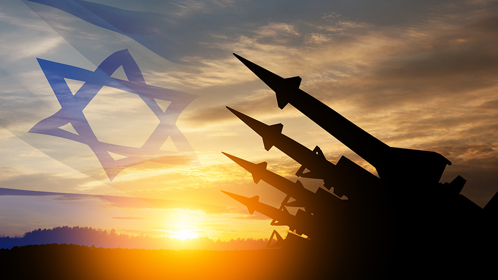 Israel Flag Missles War