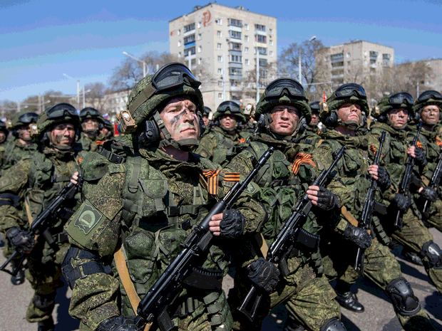 Ukraine Troops Fighting