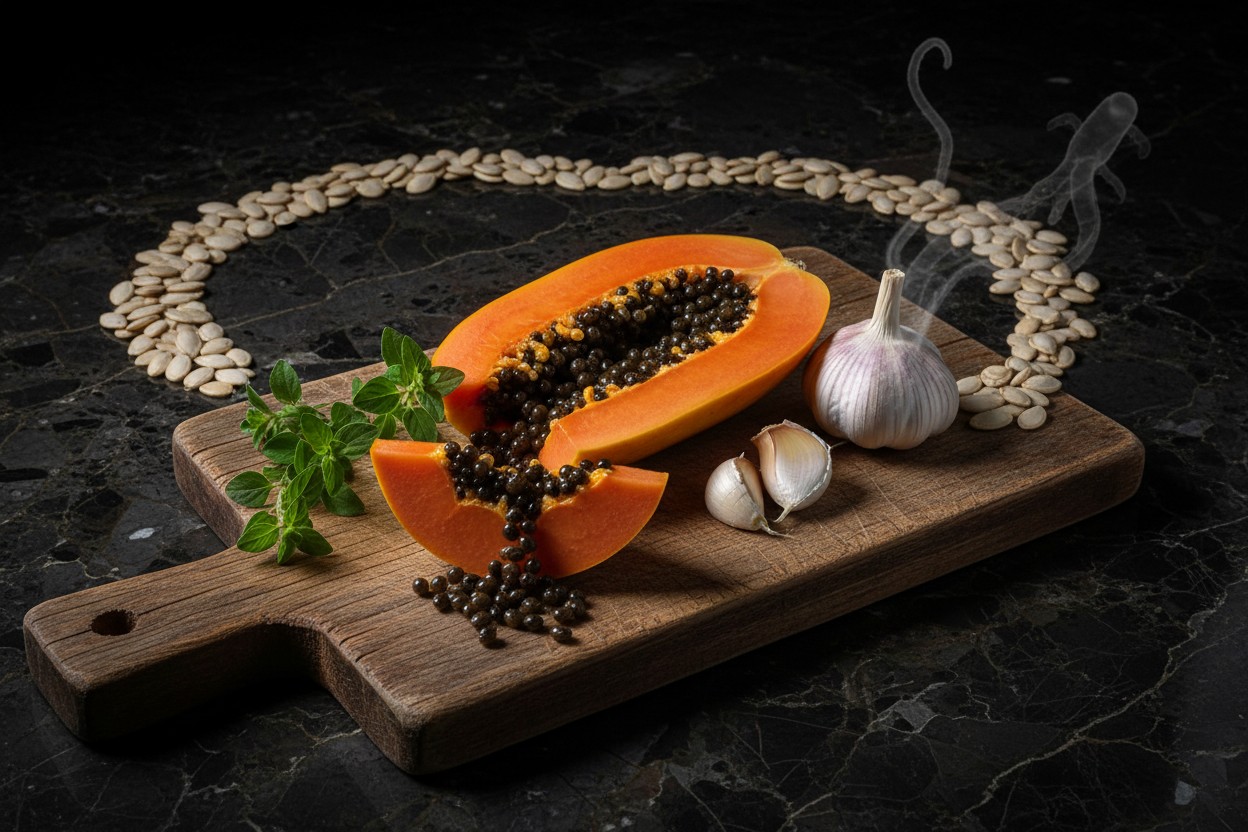 Research Confirms Common Kitchen Foods Show Antiparasitic Properties in Human Studies