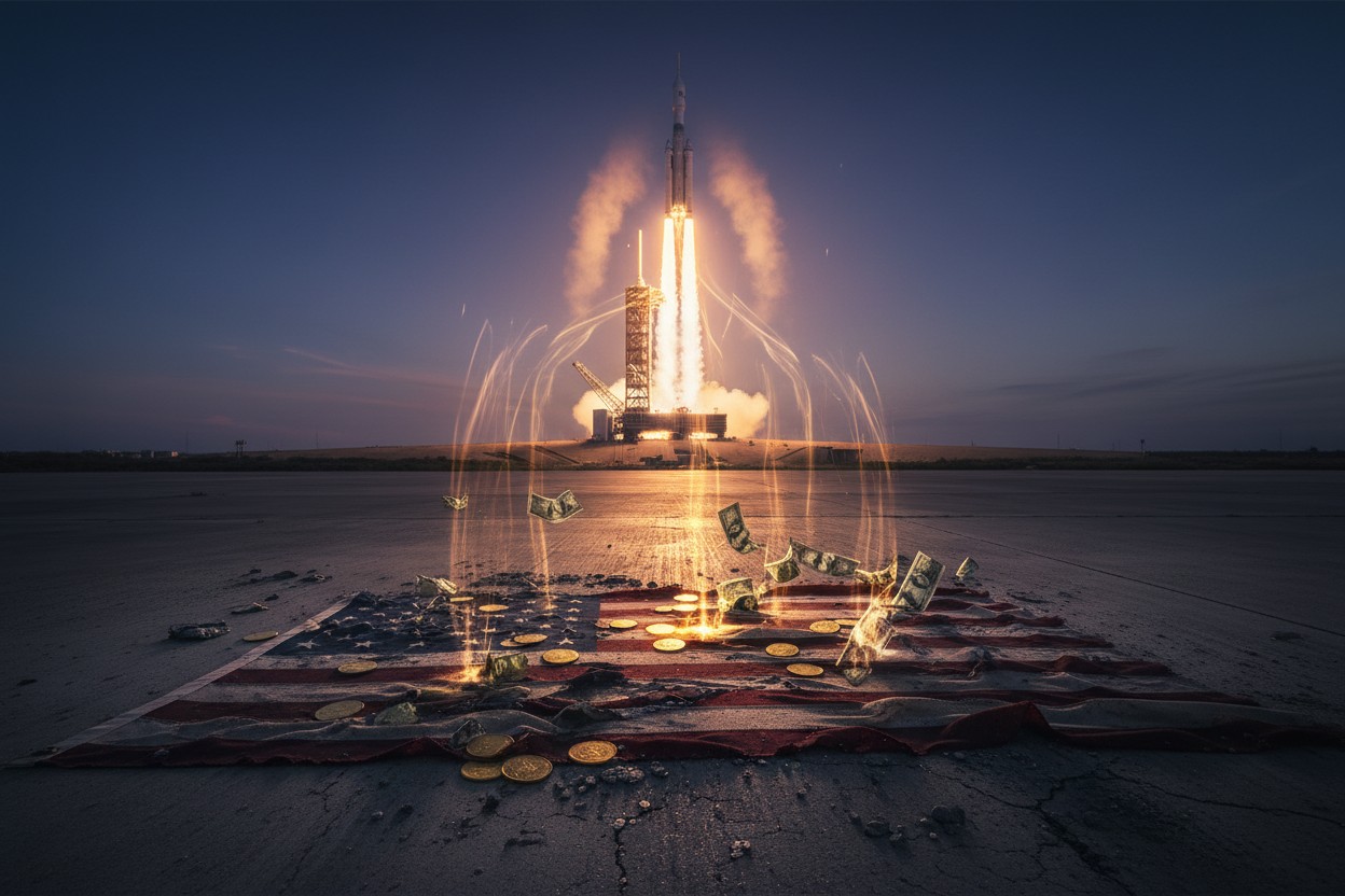 NASA’s Artemis II Is a Propaganda Stunt for a Declining Empire