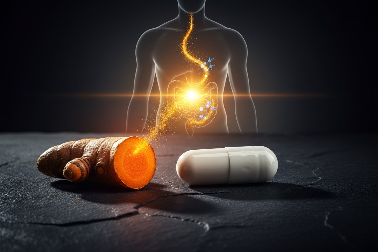 Clinical Trial Finds Curcumin as Effective as Pharmaceutical for Functional Dyspepsia