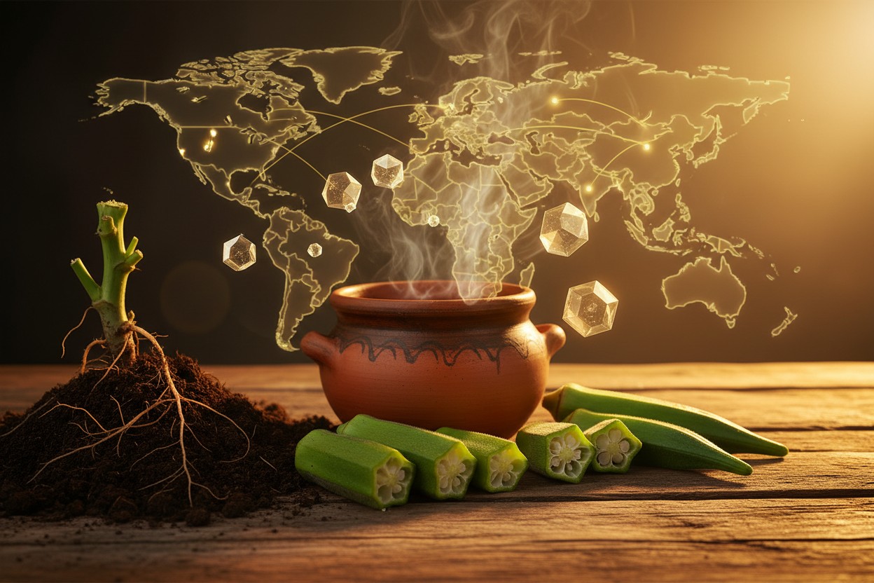 Okra: Nutritional Profile and Historical Uses of the Vegetable Pod