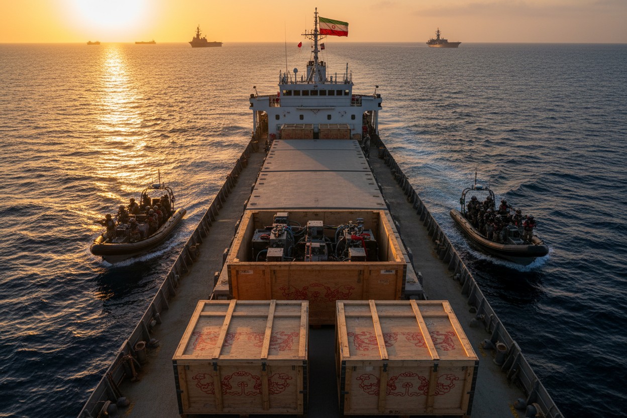 President Trump Questions China’s Role Following U.S. Seizure of Iran-Linked Vessel