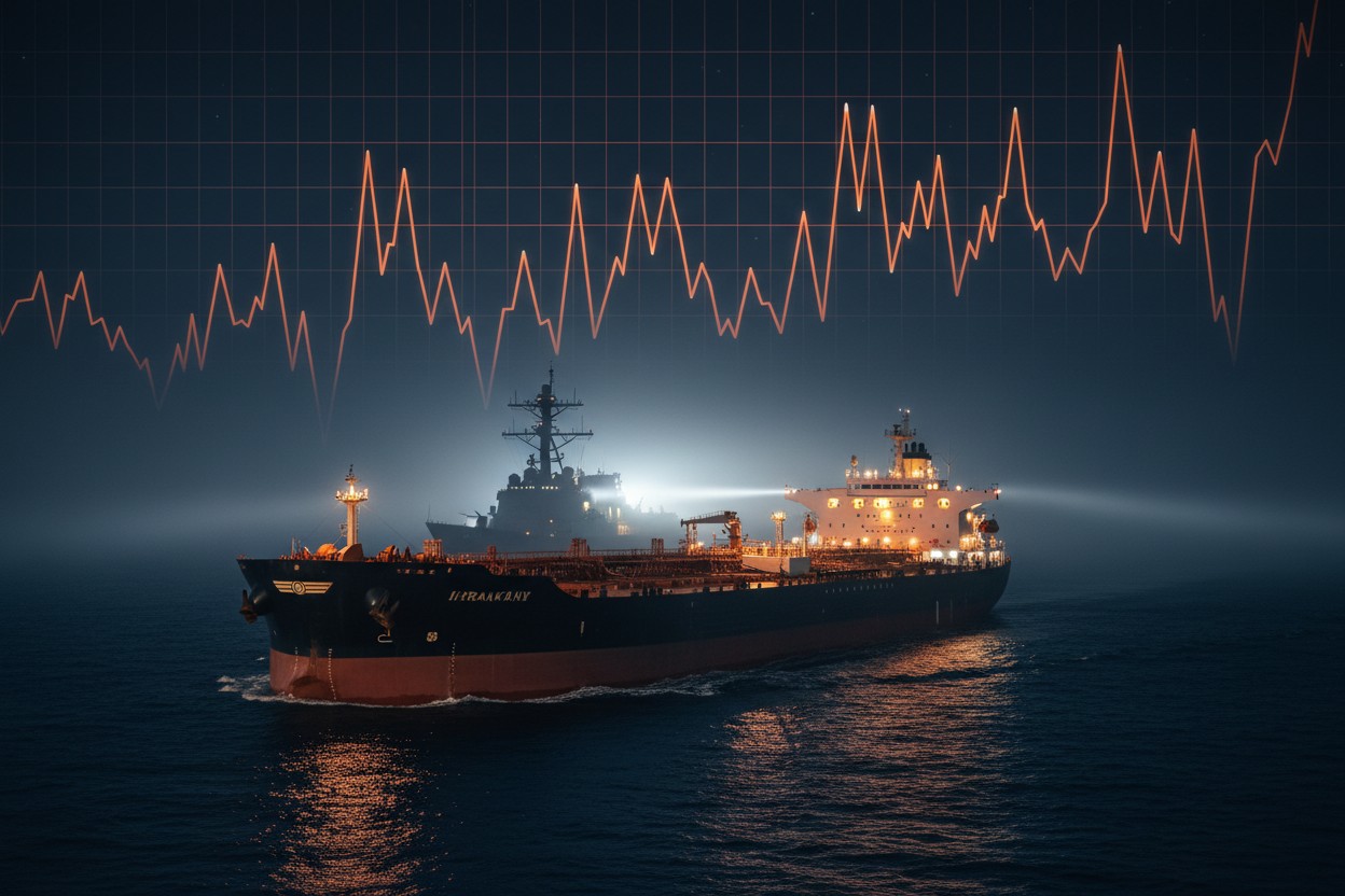 Report: Iranian Tankers Evade U.S. Naval Blockade in Strait of Hormuz, Ceasefire Holds Amid Oil Price Volatility
