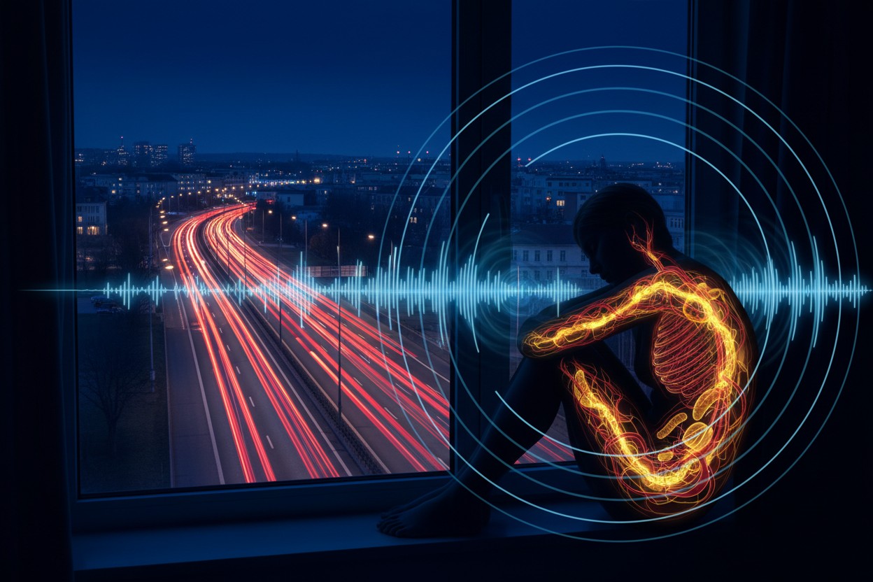 Study Links Nighttime Traffic Noise Exposure to Elevated Cholesterol Levels in European Adults