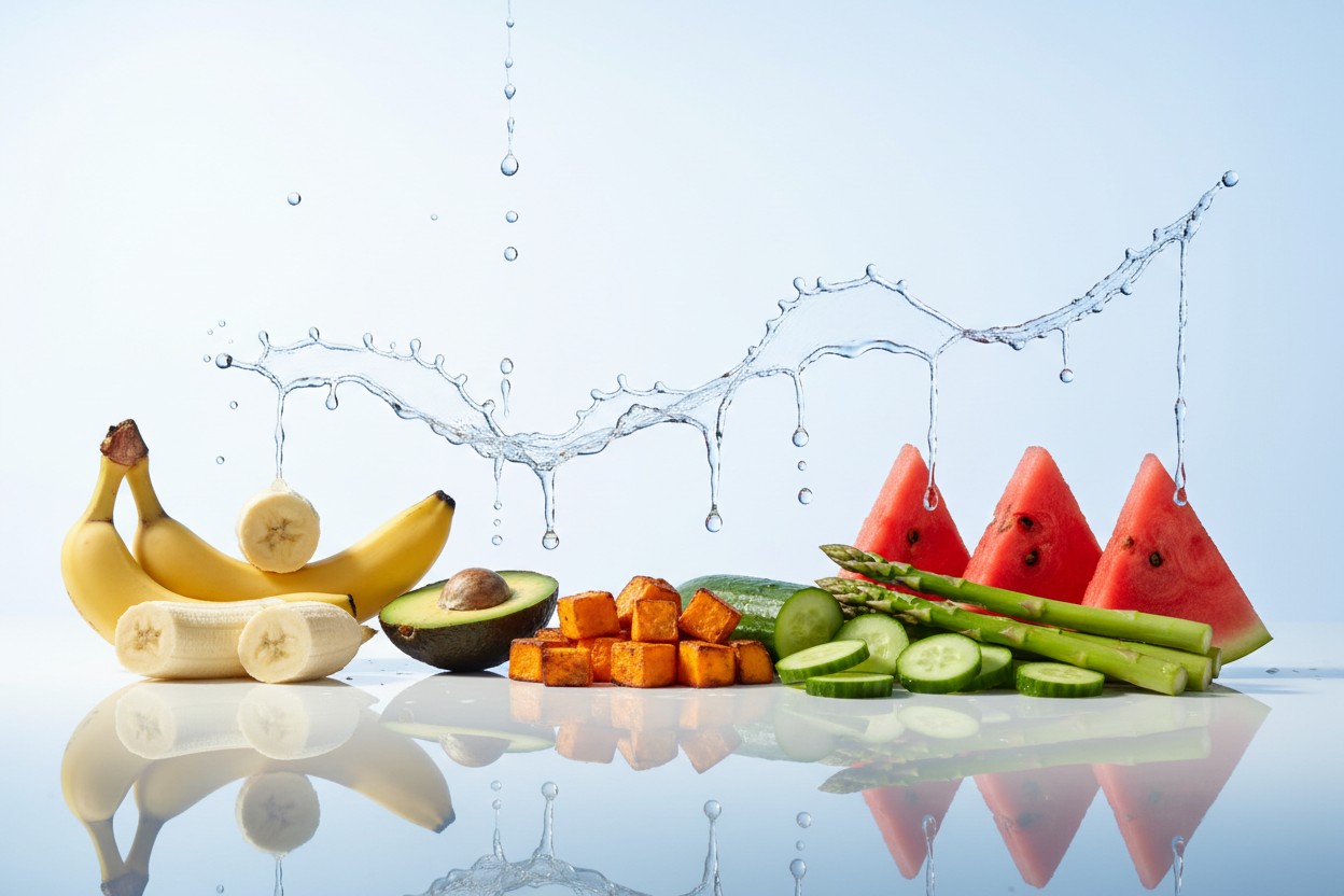 Certain Foods May Help With Water Retention, Nutrition Experts Report