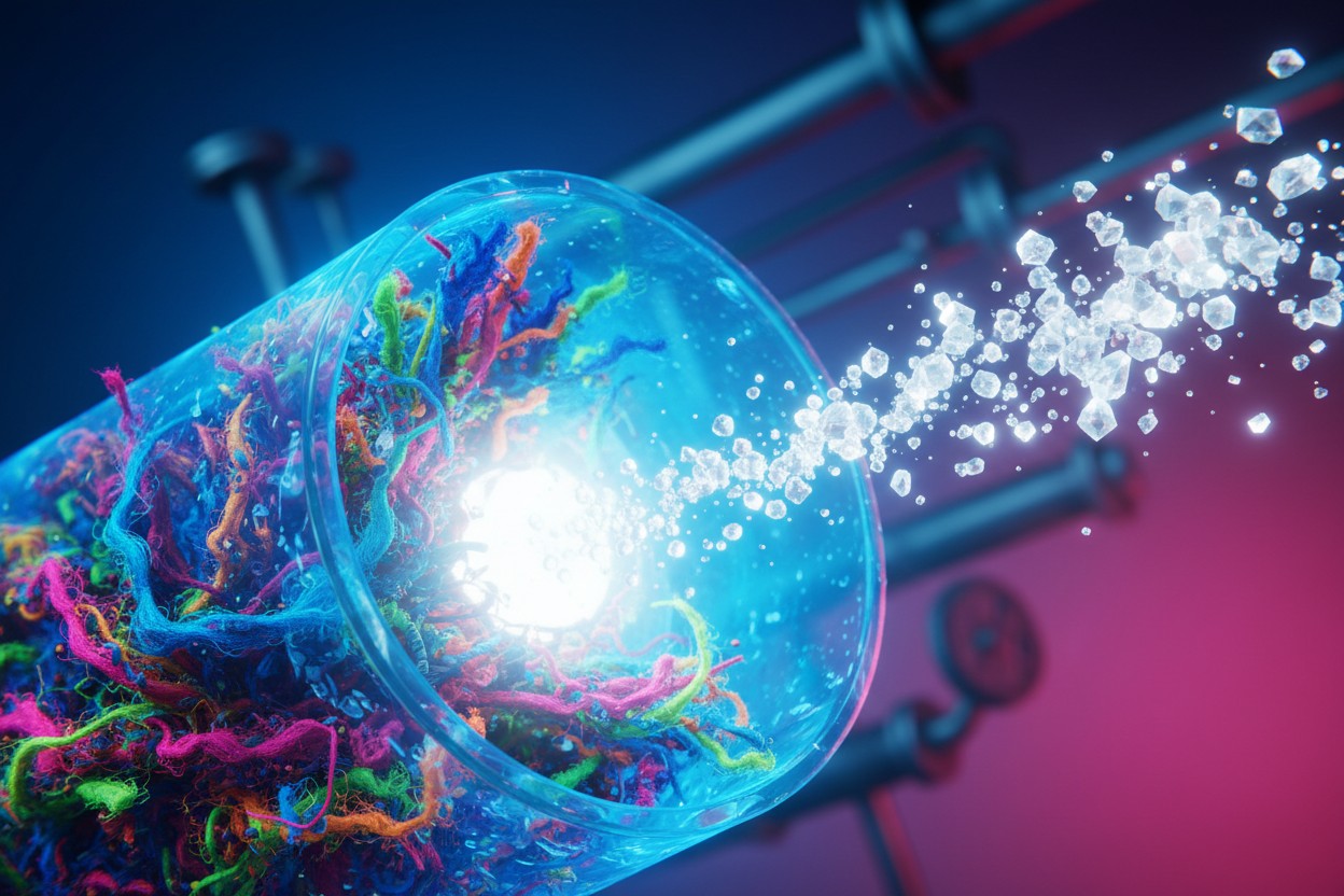 Denovia Develops Rapid Depolymerization Process for Mixed Textile Waste