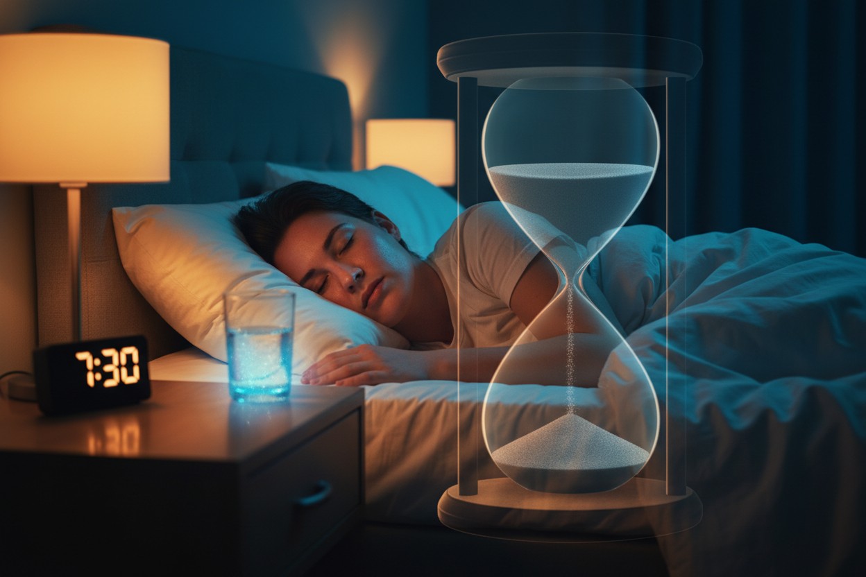 Study Links Mild Dehydration to Longer but Less Restorative Sleep