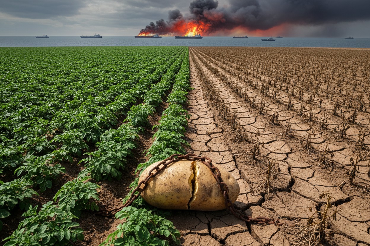 Potato Futures Rise Sharply as Middle East War Disrupts Fertilizer Trade Potato Futures Rise Sharply as Middle East War Disrupts Fertilizer Trade