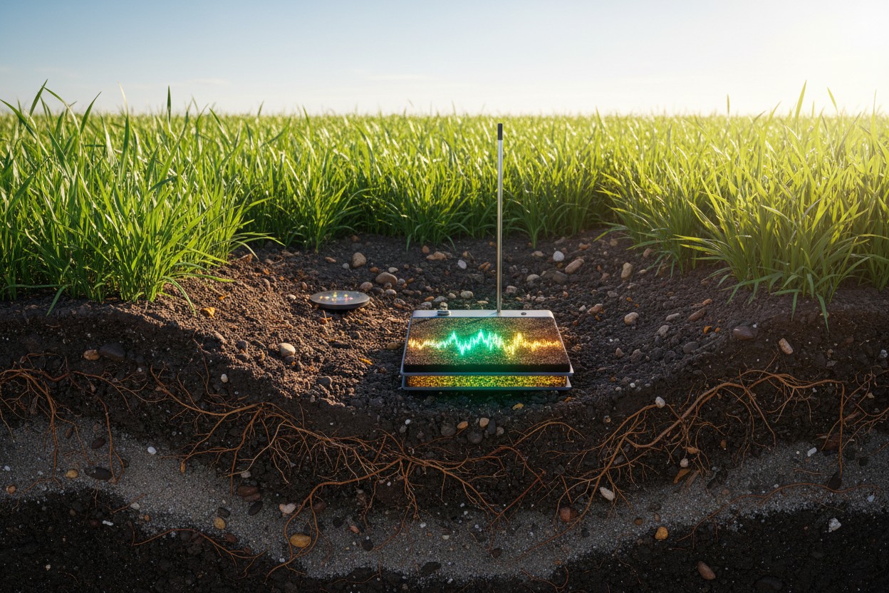 Scientists Develop Dirt-Powered Fuel Cell for Underground Sensors