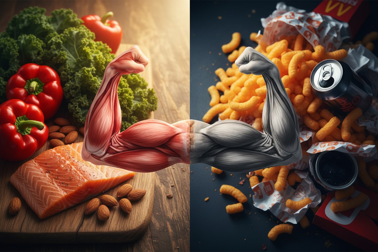 Study Links Ultra-Processed Food Consumption to Reduced Muscle Quality