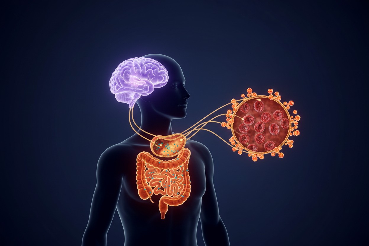 Study: Chronic Stress Ages Immune System via Gut-Brain-Bone Marrow Axis, Mouse Data Shows