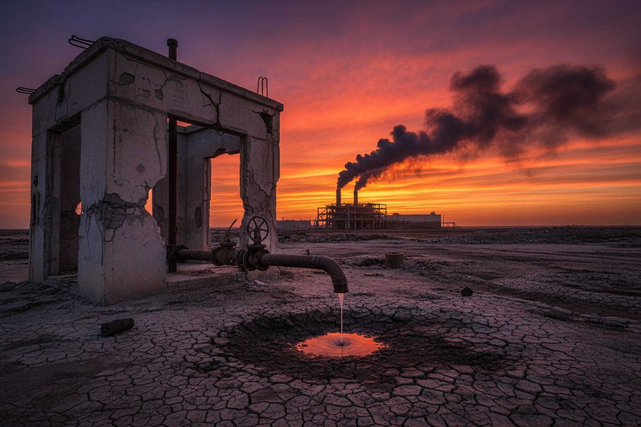 U.S. Strikes in Iran Disrupt Water Supply for 10,000 Residents