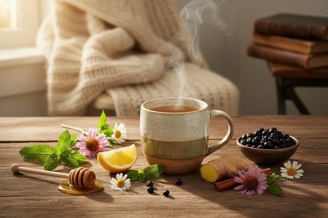 Teas for Cold Symptoms: What the Evidence Shows
