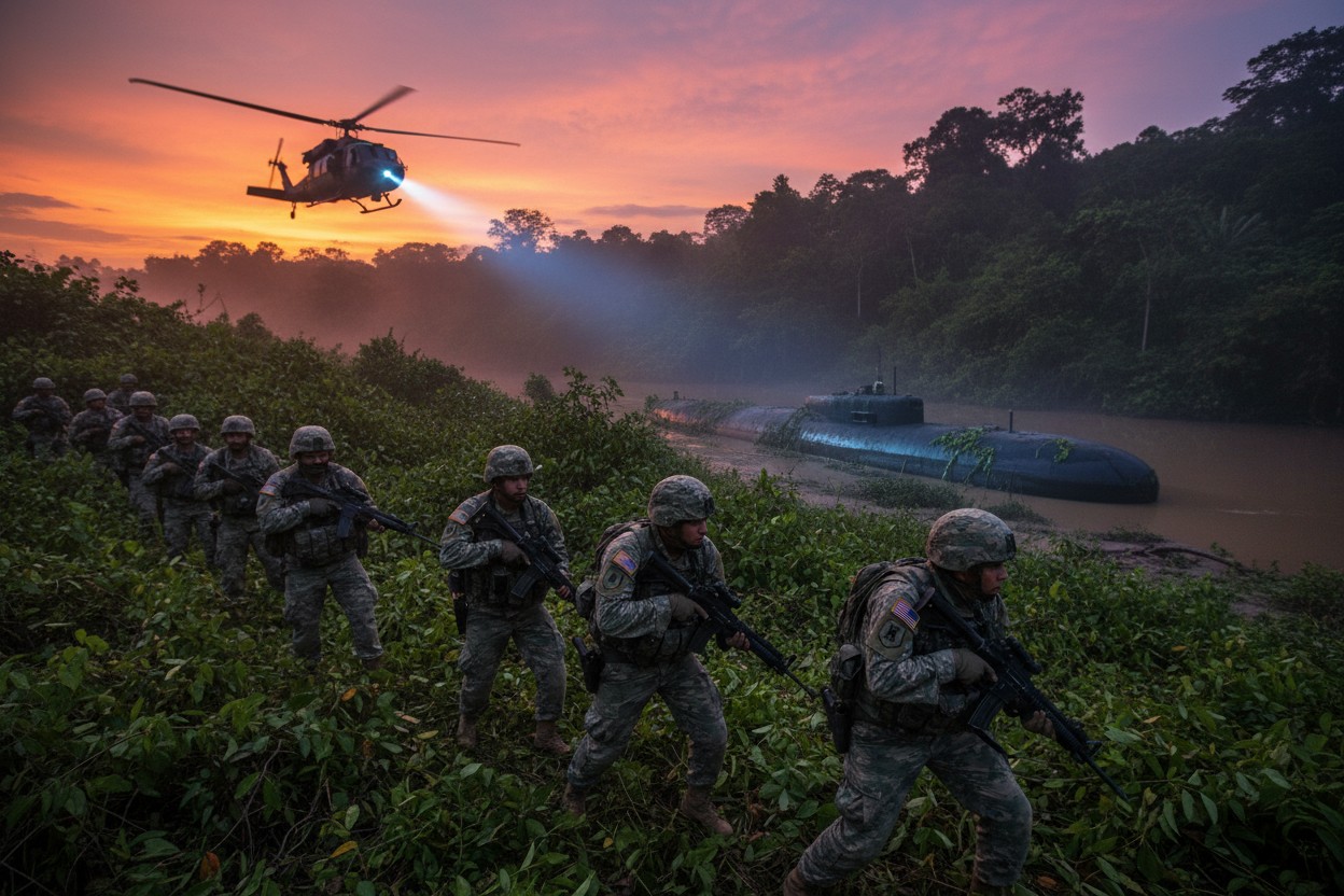 U.S. Troops Conduct Ground Operations in Ecuador’s Drug War, Officials Say